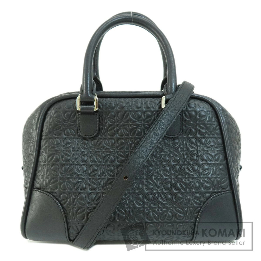 Loewe Amazona Anagram Embossed 2way handbag Calfskin Leather